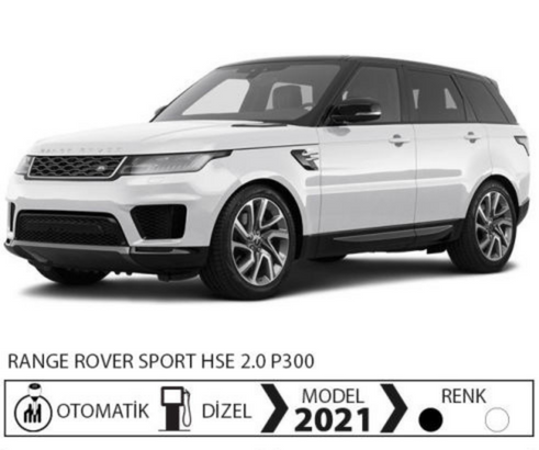 kiralık araç range rover lüks suv